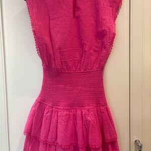 Aqua Pink Mini Dress